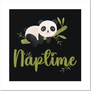 Panda Sweet Naptime Cute Posters and Art